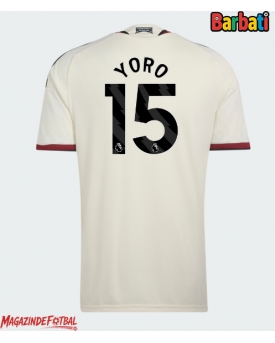Manchester United Leny Yoro #15 Tricou Fotbal Replică 2026-27 Barbati Treilea